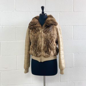Rabbit fur jacket