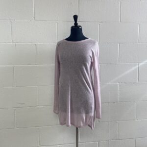 Adrienne Vittadini lilac linen top