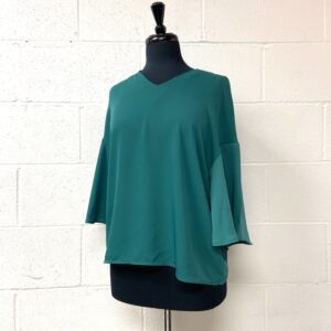 Earth, music & ecology teal top