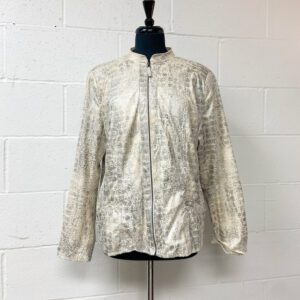 Allison Daley snake print jacket