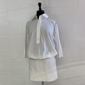 Club Monaco white shirt dress