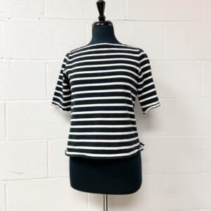 Uniqlo stripe crop top
