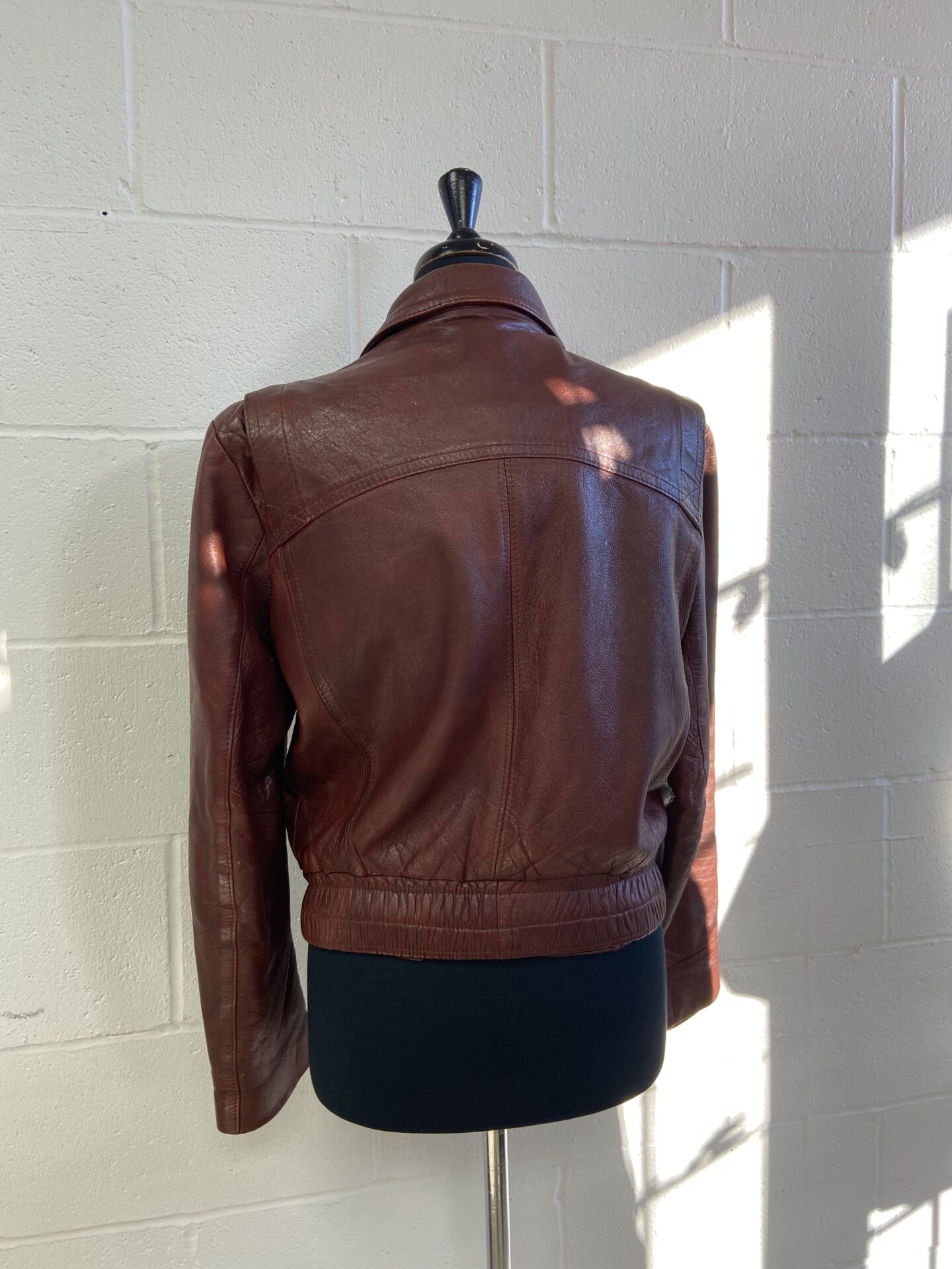 Vintage Sidneys leather jacket - Image 2