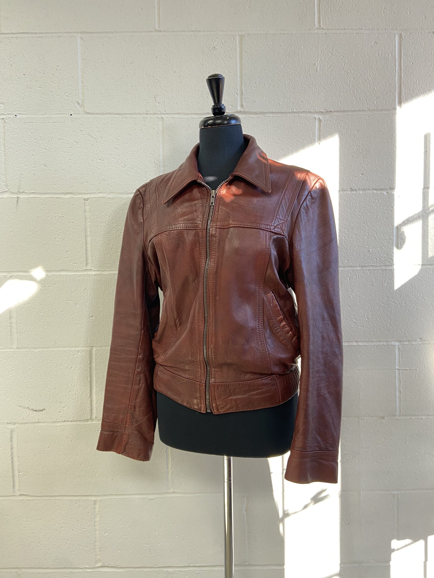 Vintage Sidneys leather jacket