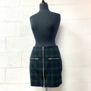 Madewell plaid skirt