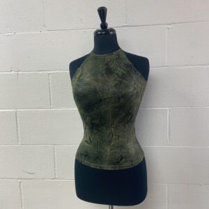 Seduction green halter top
