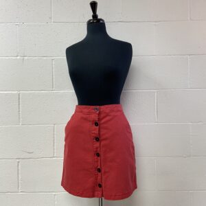 RVCA red skirt