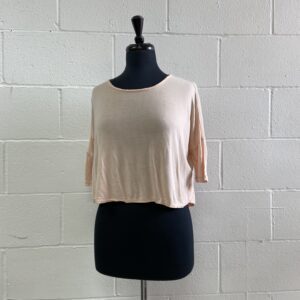 Wilfred pink crop top