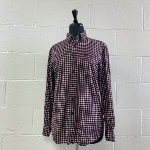 Uniqlo check cotton shirt