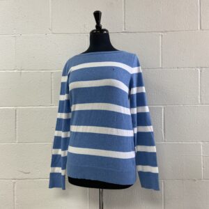 Tommy Hilfiger blue stripe sweater