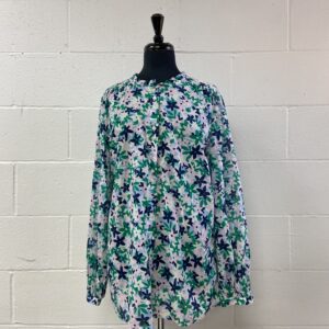 Talbots floral shirt