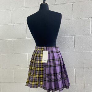 Bershka plaid skirt
