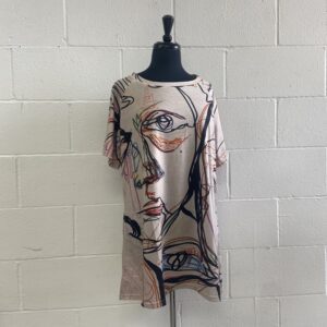 Abstract art T-shirt